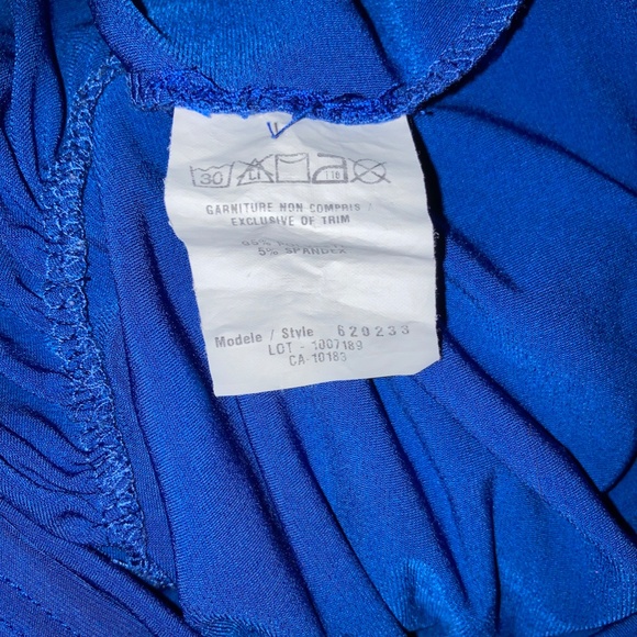Cartise Royal Blue Long Sleeve Blouse - LAST DAY! - Picture 6 of 6